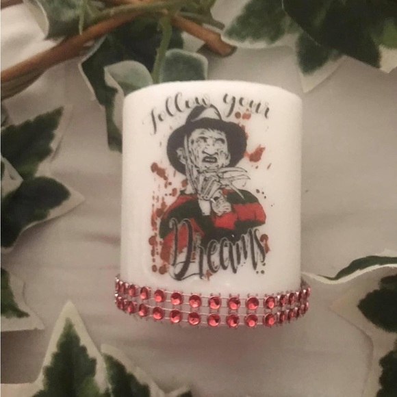 Personalized Halloween themed candles - Picture 1 of 4